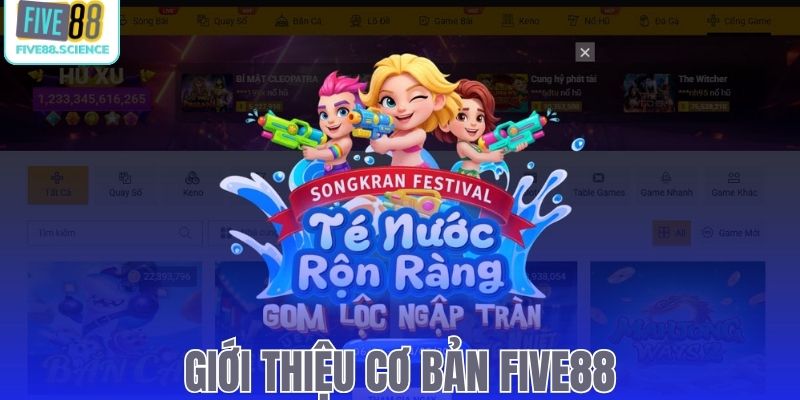 Giới Thiệu Five88 - Đỉnh Cao Giải Trí Trực Tuyến Uy Tín Số 1 - playmoro88