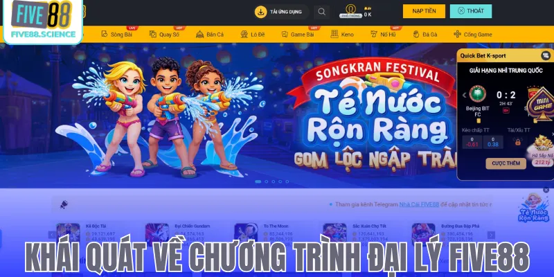 Đại Lý Five88 – Cơ hội Hợp Tác Sinh Lời Với Hoa Hồng Hấp Dẫn - playmoro88