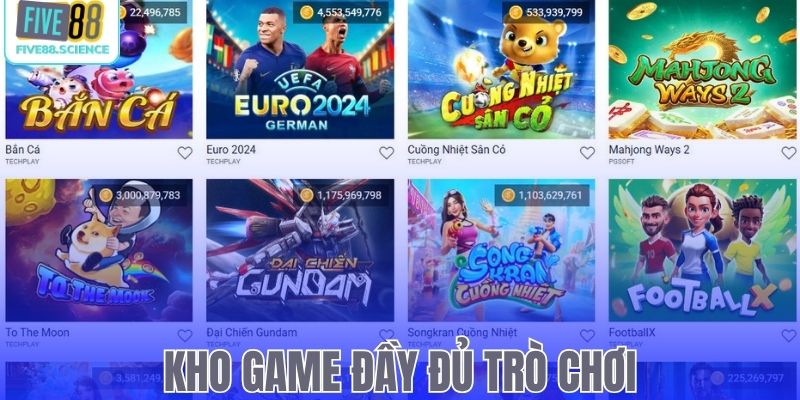 Giới Thiệu Five88 - Đỉnh Cao Giải Trí Trực Tuyến Uy Tín Số 1 - playmoro88
