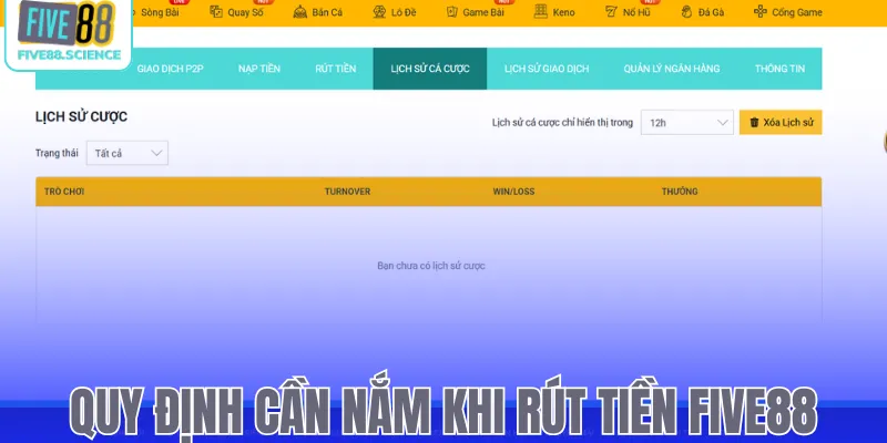 Rút Tiền Five88 – Quy Trình Đơn Giản, Nhận Tiền Cực Nhanh - playmoro88