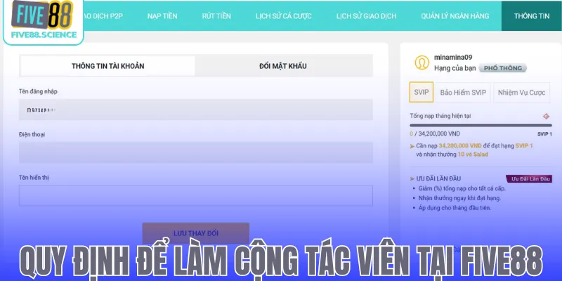 Đại Lý Five88 – Cơ hội Hợp Tác Sinh Lời Với Hoa Hồng Hấp Dẫn - playmoro88