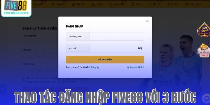 Đăng Nhập Five88 - Hướng Dẫn Cách Đơn Giản Nhưng Vẫn Tối Ưu - playmoro88