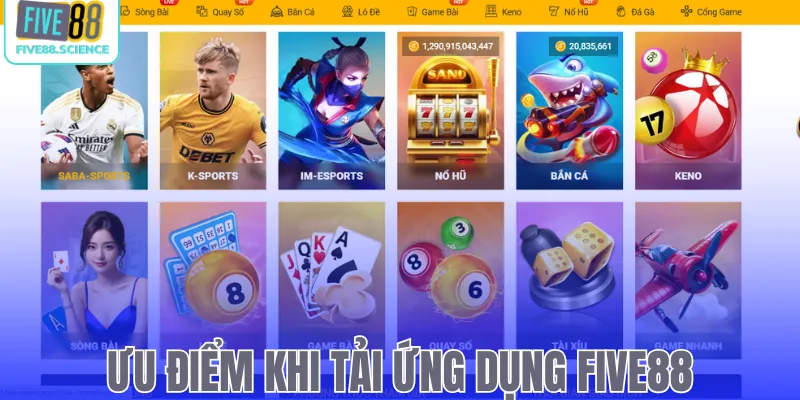 Tải App Five88 – Thao Tác Cài Đặt Ứng Dụng Trên Android, iOS - Five88 - playmoro88