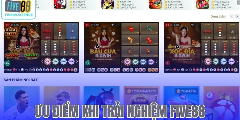 Giới Thiệu Five88 - Đỉnh Cao Giải Trí Trực Tuyến Uy Tín Số 1 - playmoro88